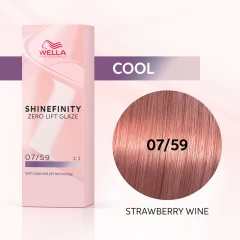 Краска гель-крем Wella Professionals Shinefinity 07/59 Велла Шайнфинити тонирование и блеск для волос 60 мл