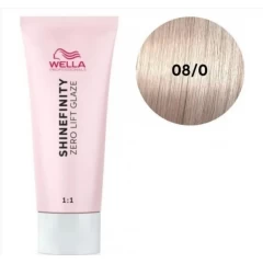 Краска гель-крем Wella Professionals Shinefinity 08/0 Велла Шайнфинити тонирование и блеск для волос 60 мл