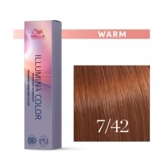 Крем-краска 7/42 Wella Professionals Illumina Color Warm для волос 60 мл