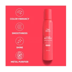 Мусс Wella Invigo Color Brilliance несмываемый для окрашенных волос 200 мл Колор Бриллианс