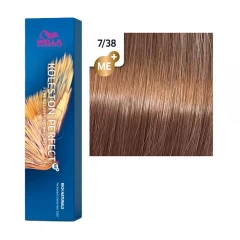 Крем-краска Wella 7/38 Koleston Me+ (Колестон Me+) Perfect Rich Naturals для волос 60 мл