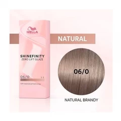 Краска гель-крем Wella Professionals Shinefinity 06/0 Велла Шайнфинити тонирование и блеск для волос 60 мл