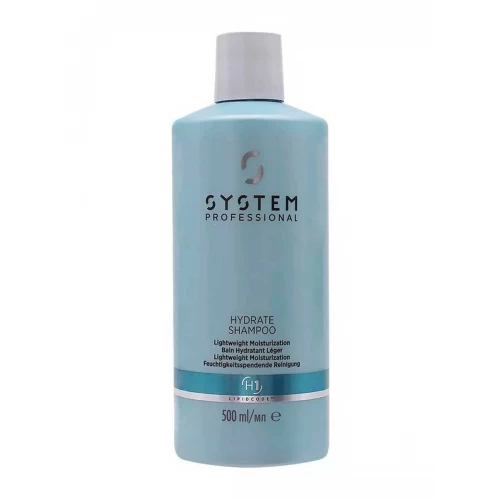 Шампунь Wella System Professional H1 Hydrate увлажняющий интенсивный для волос 500 мл Велла Гидрат